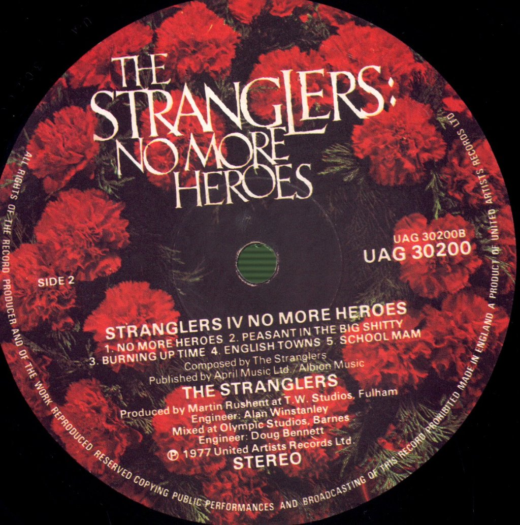 Stranglers - No More Heroes - Lp