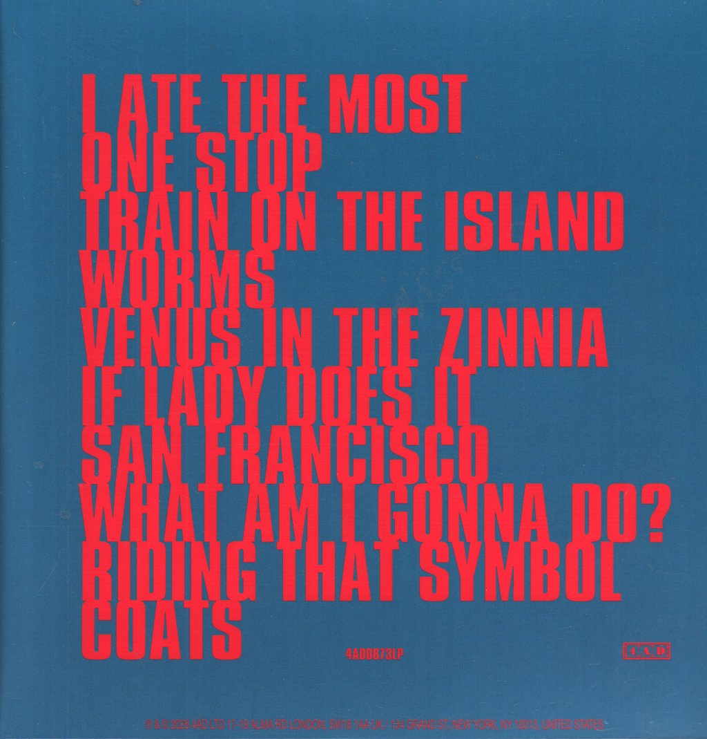 Aldous Harding - Train On The Island - Lp