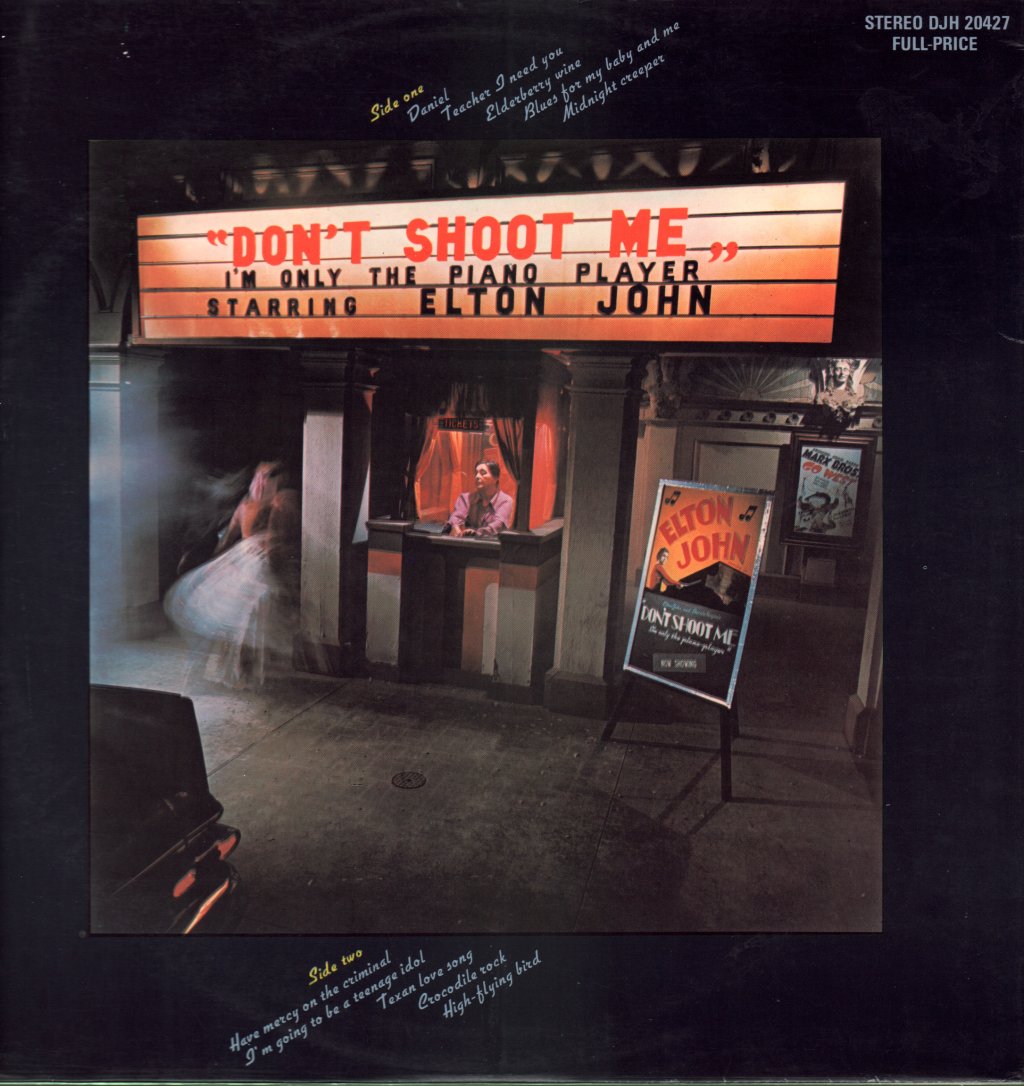 Elton John - Don't Shoot Me I'm Only The Piano Player - Lp