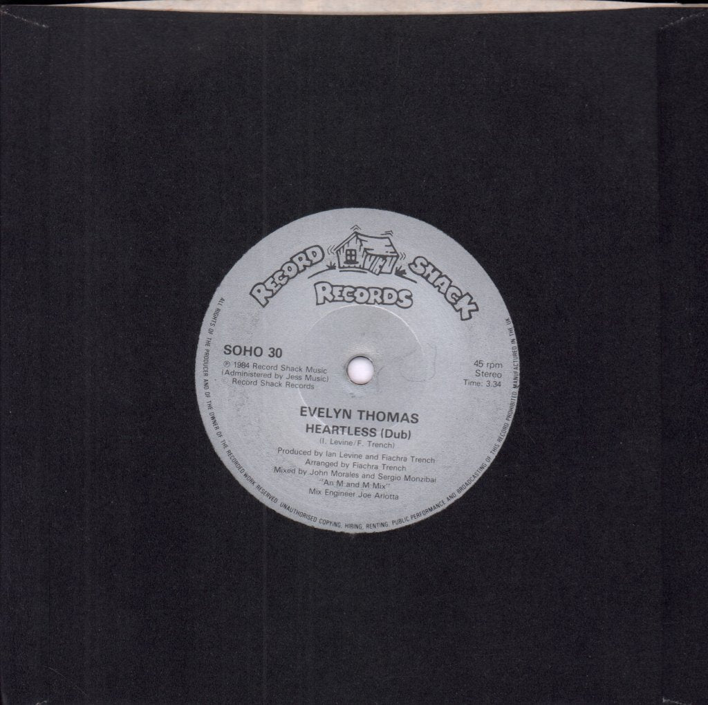 Evelyn Thomas - Heartless - 7 Inch