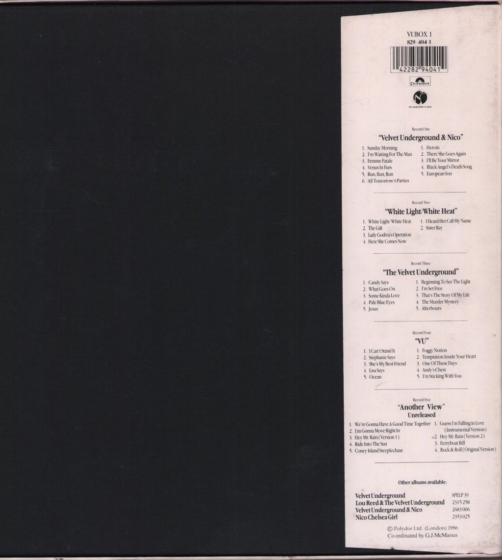 Velvet Underground - Velvet Underground - Lp Box Set