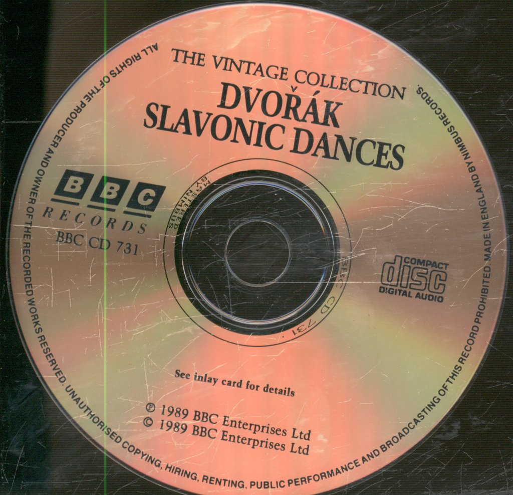 Václav Talich, The Czech Philharmonic Orchestra - Antonín Dvořák - Slavonic Dances (Complete) - Cd