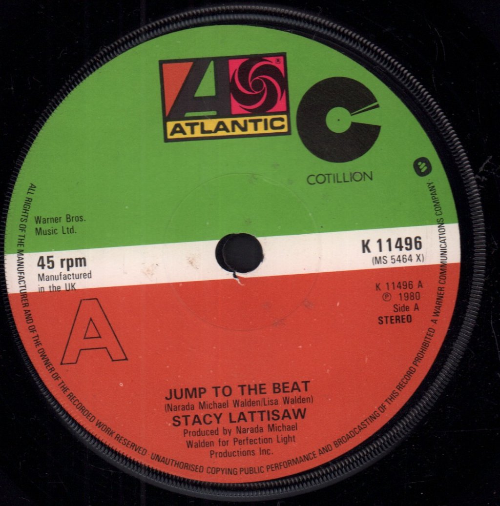 Stacy Lattisaw - Jump To The Beat - 7 Inch