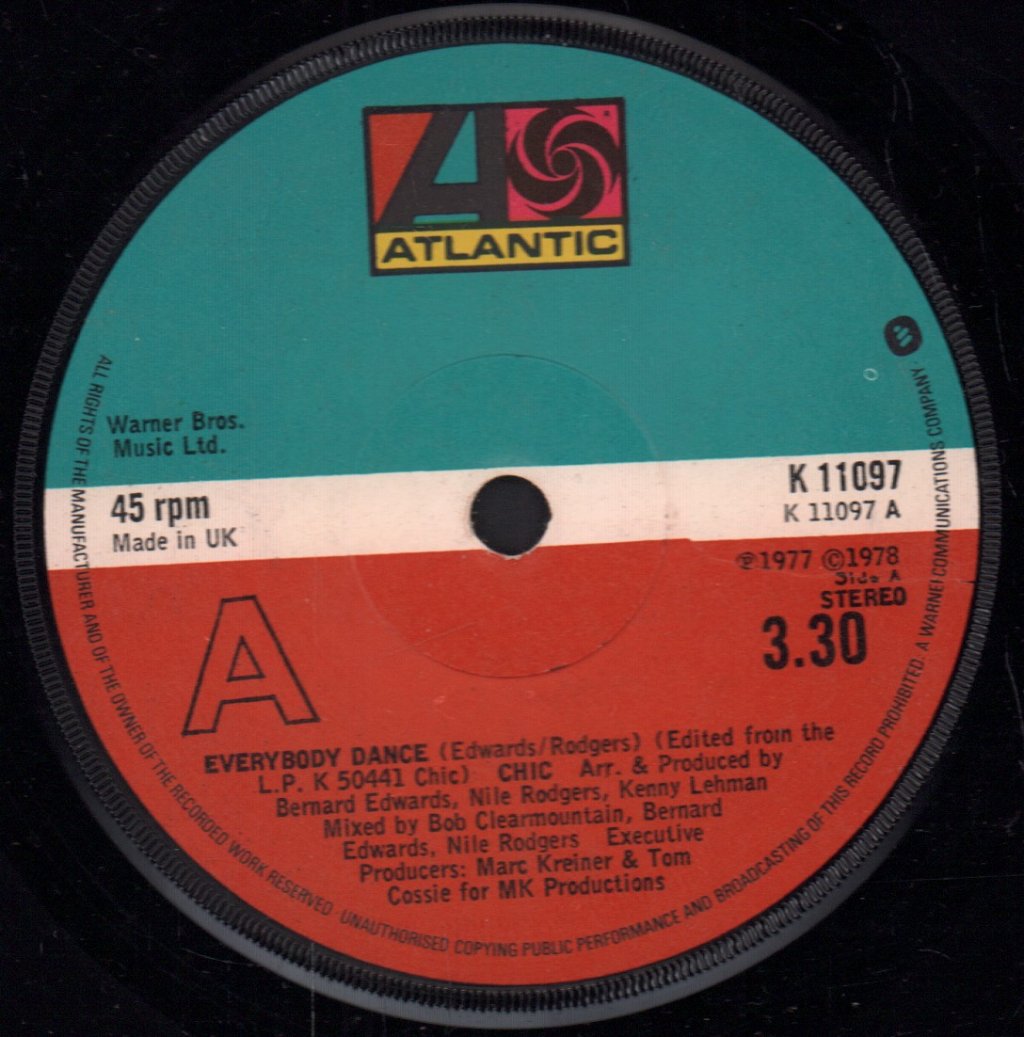 Chic - Everybody Dance - 7 Inch