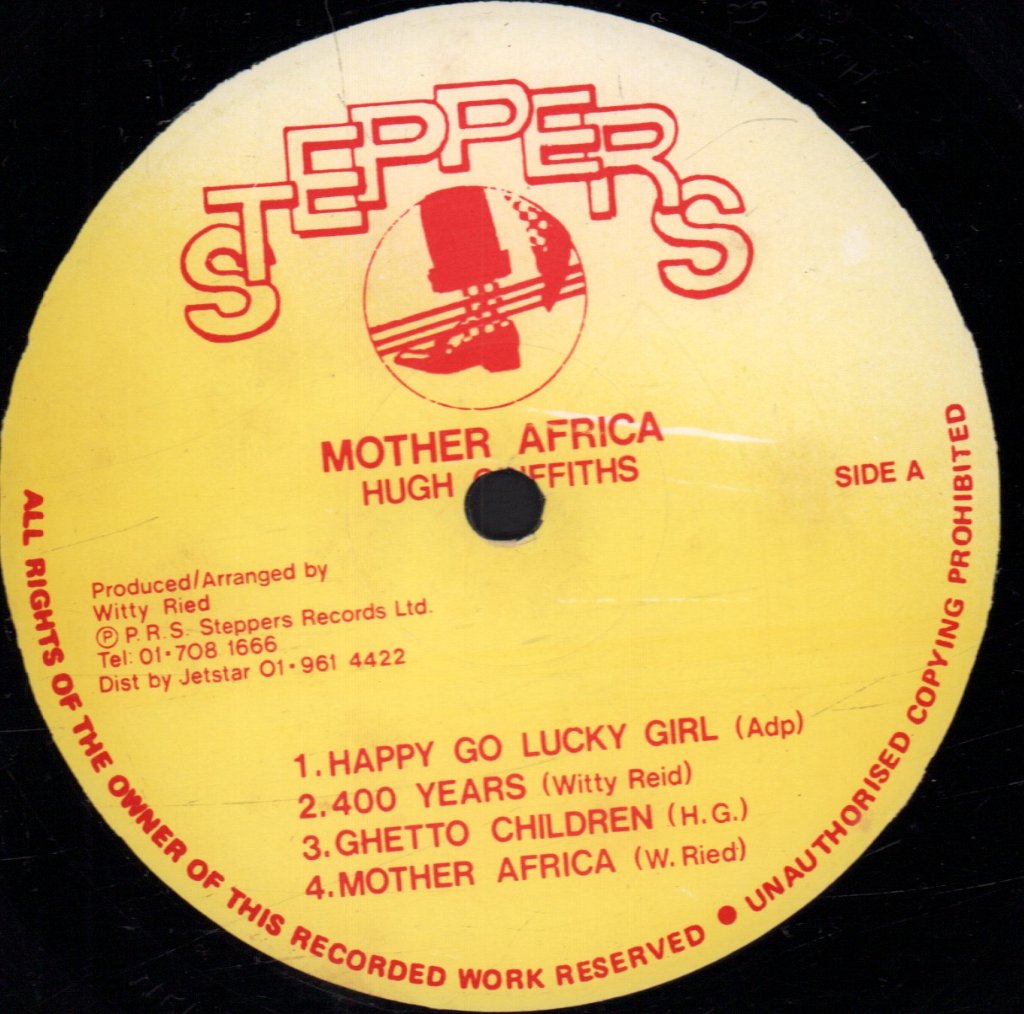 Hugh Griffiths - Mother Africa (Gone Gold) - Lp