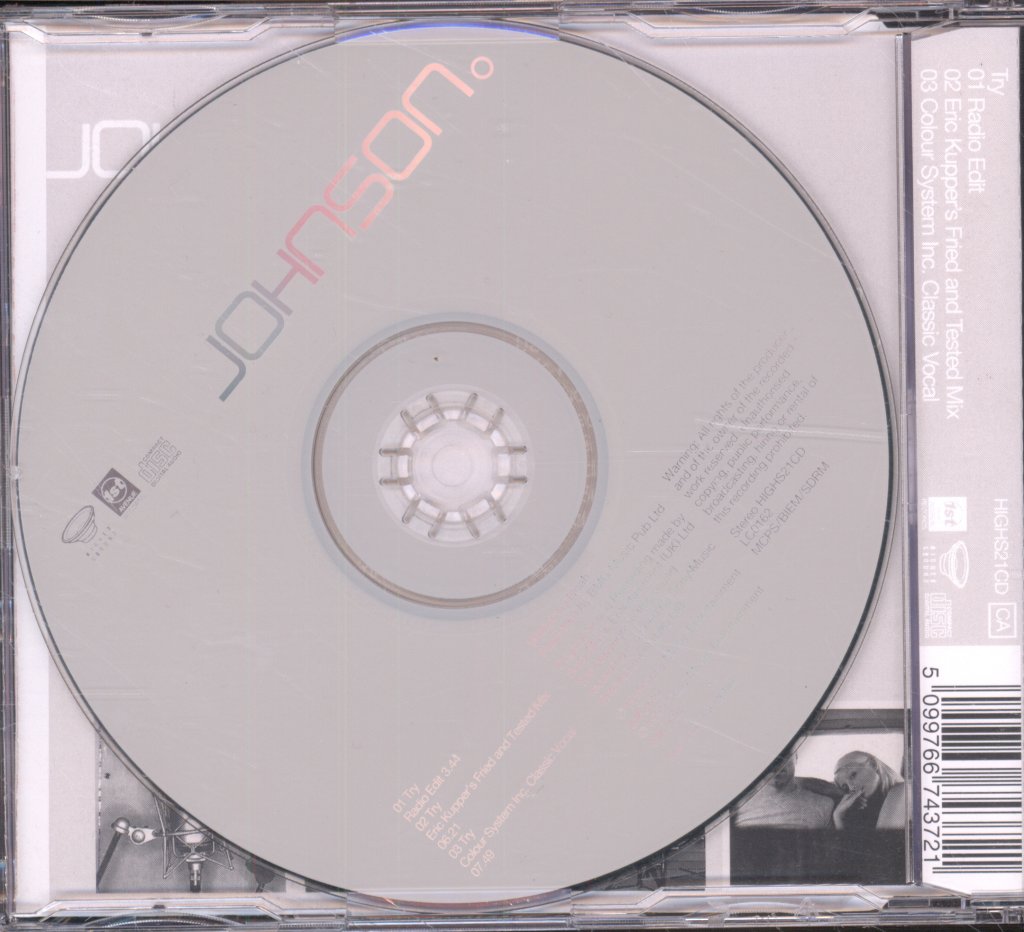 Johnson - Try - Cd