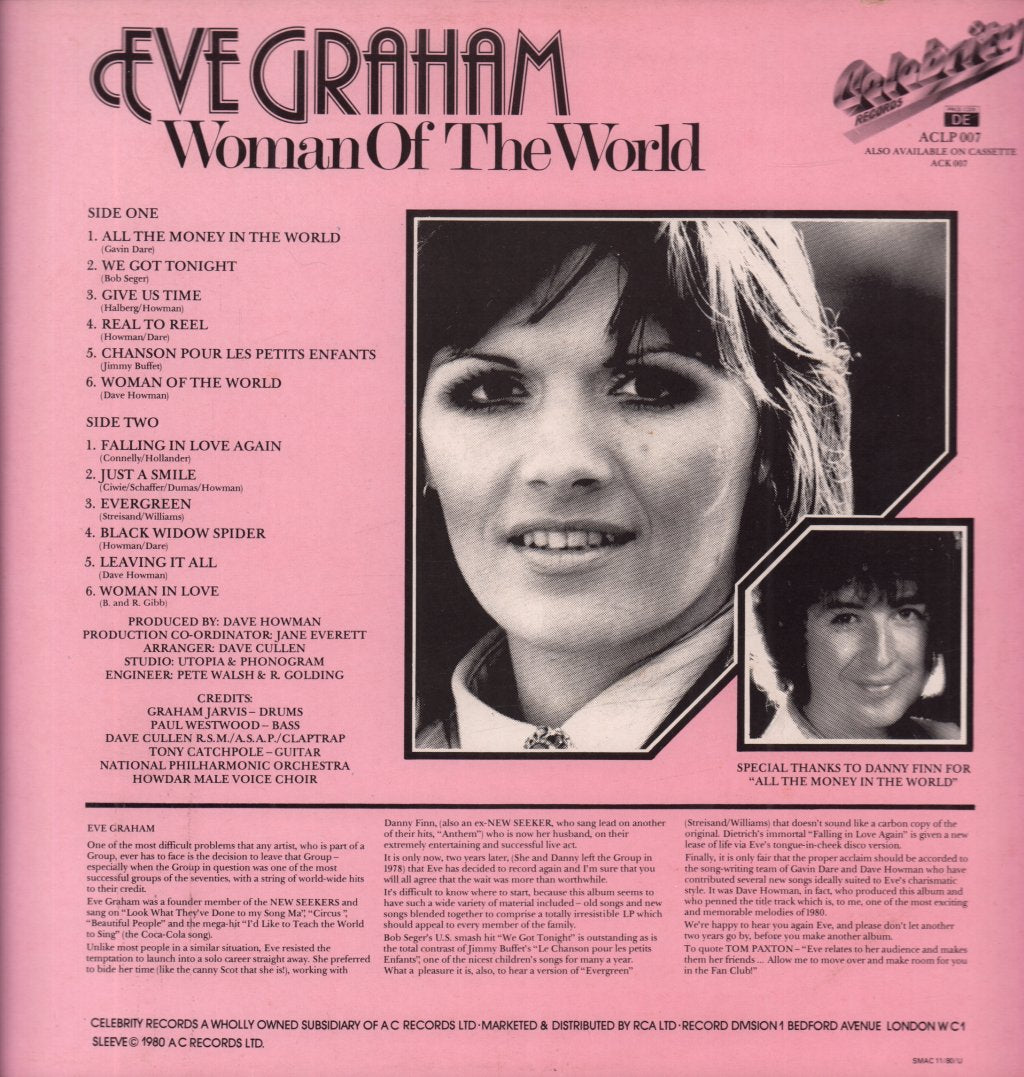 Eve Graham - Woman Of The World - Lp