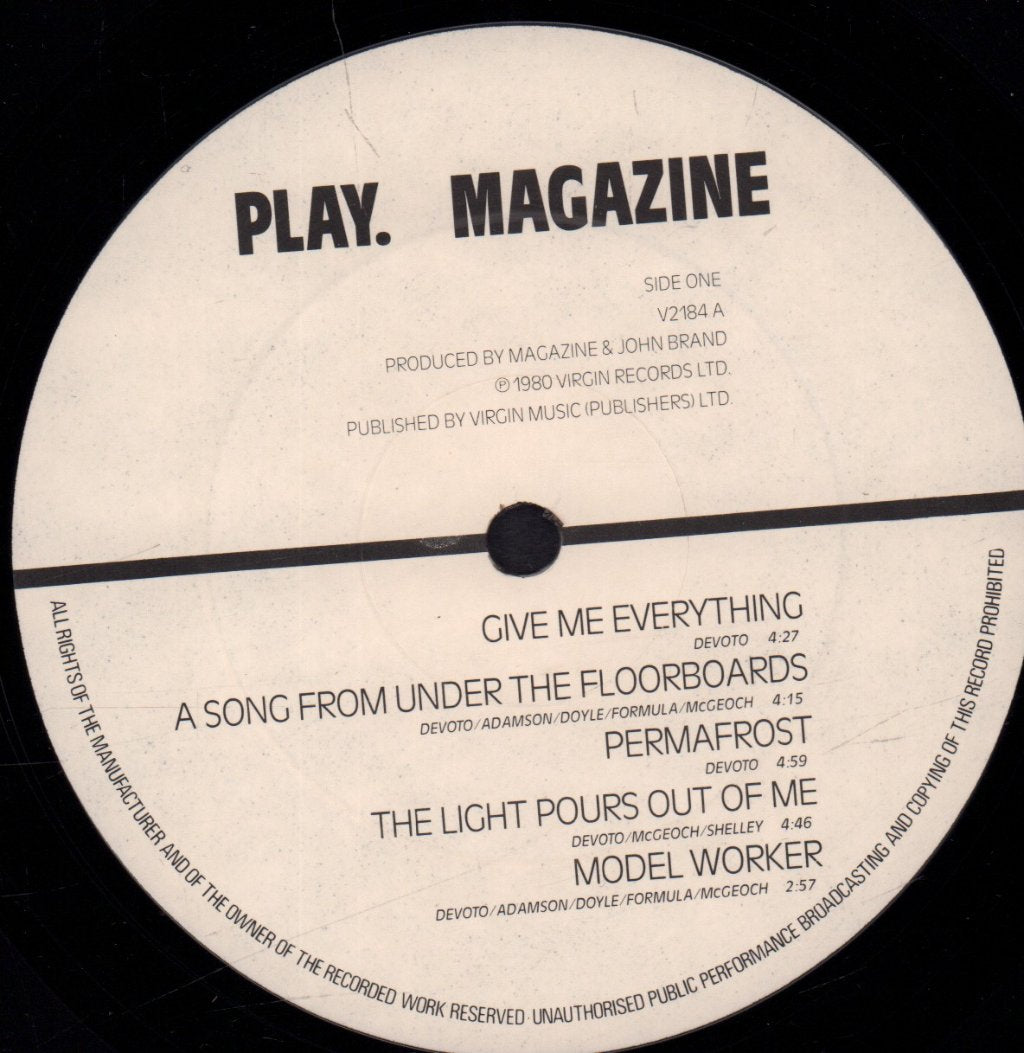Magazine - Play - Lp