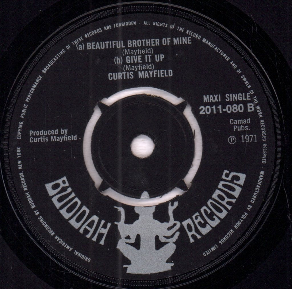 Curtis Mayfield - Move On Up - 7 Inch