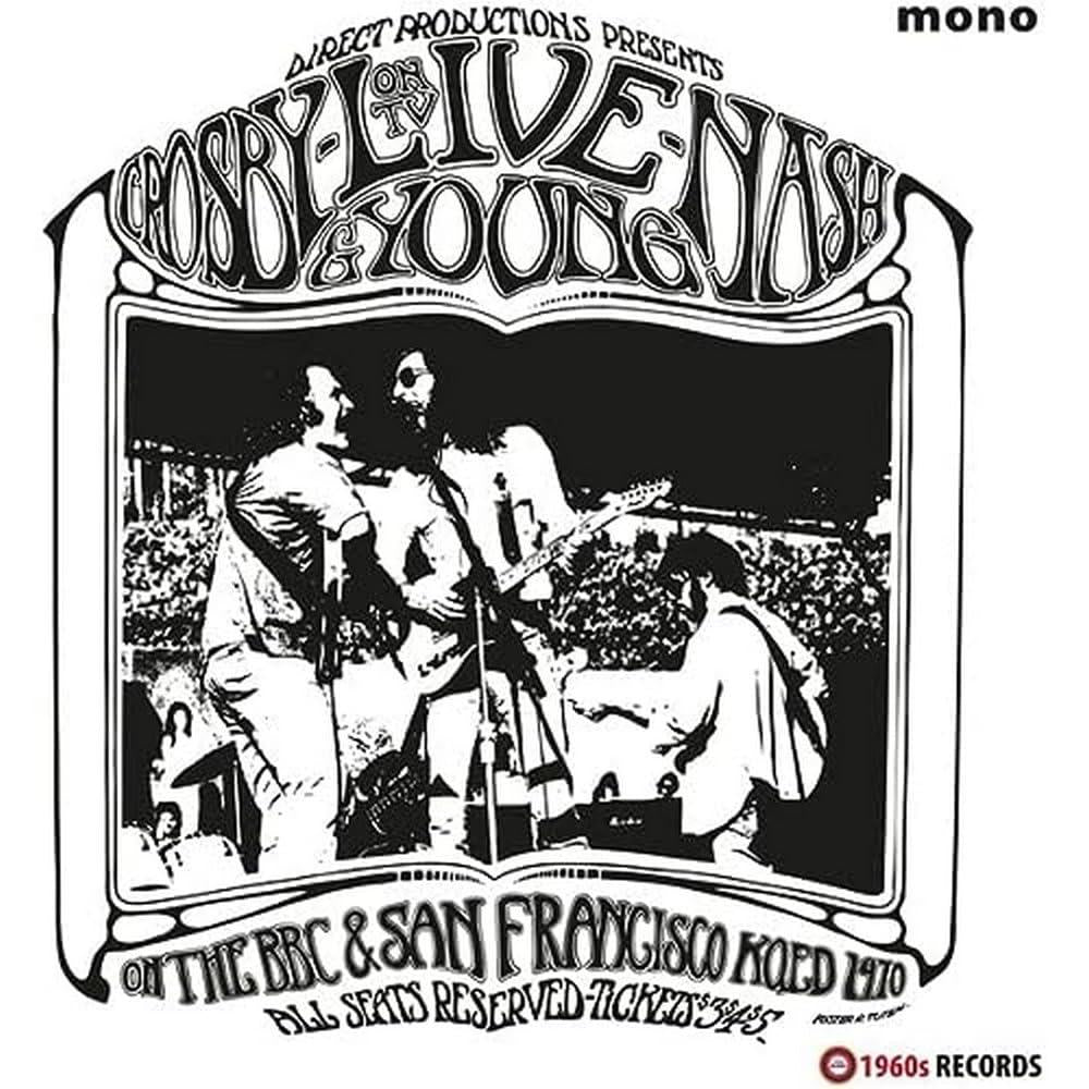 Crosby - Live On Tv 1970 - Lp