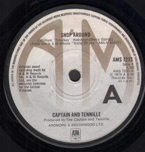 Captain And Tennille - Shop Around - 7 Inch