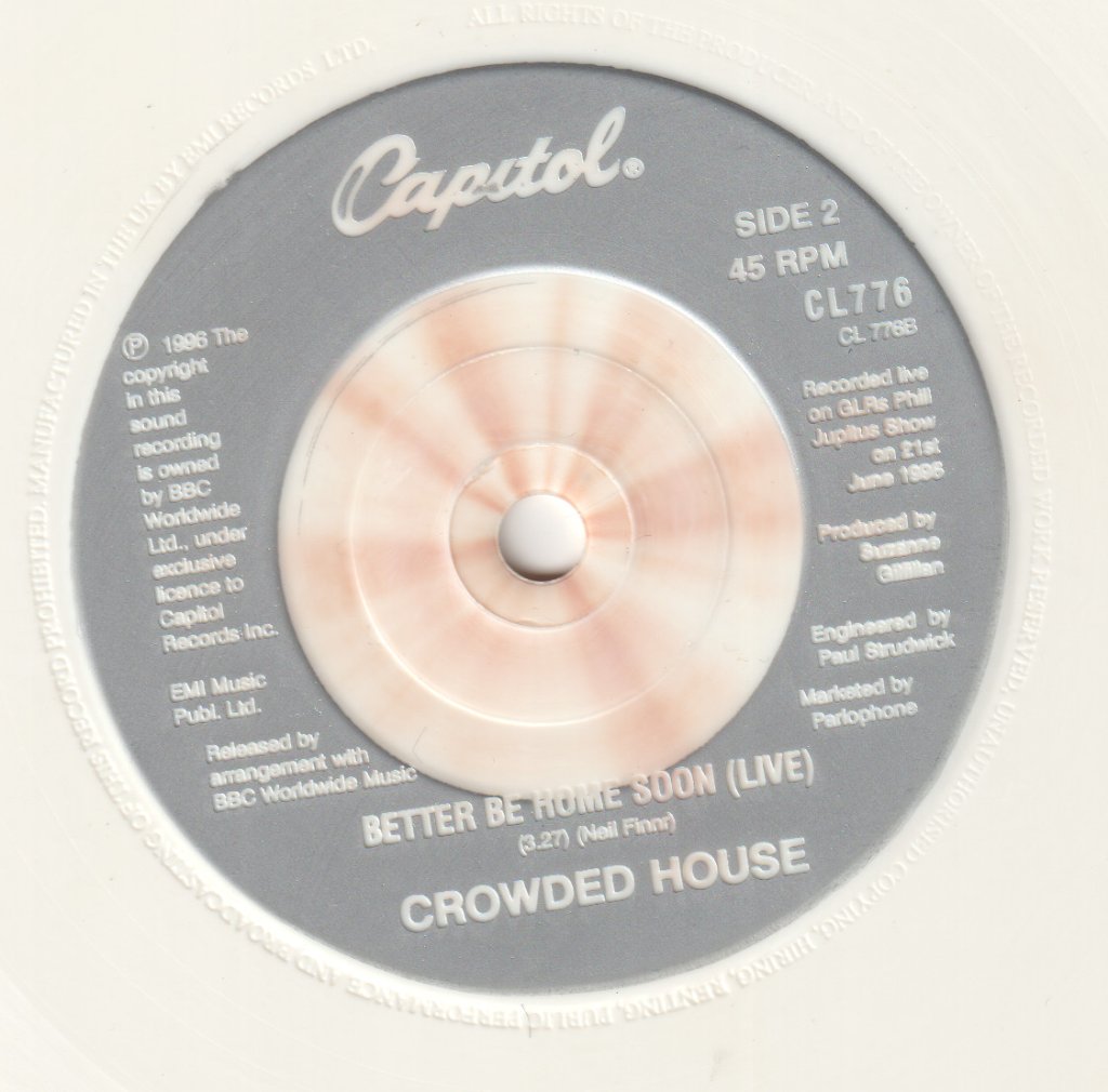 Crowded House - Not The Girl You Think You Are - 7 Inch