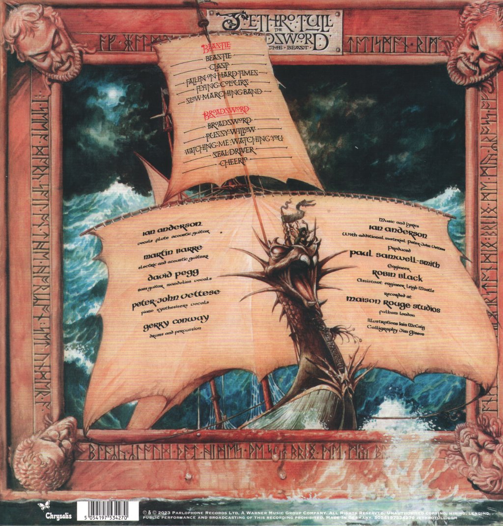 Jethro Tull - Broadsword and the Beast - Lp