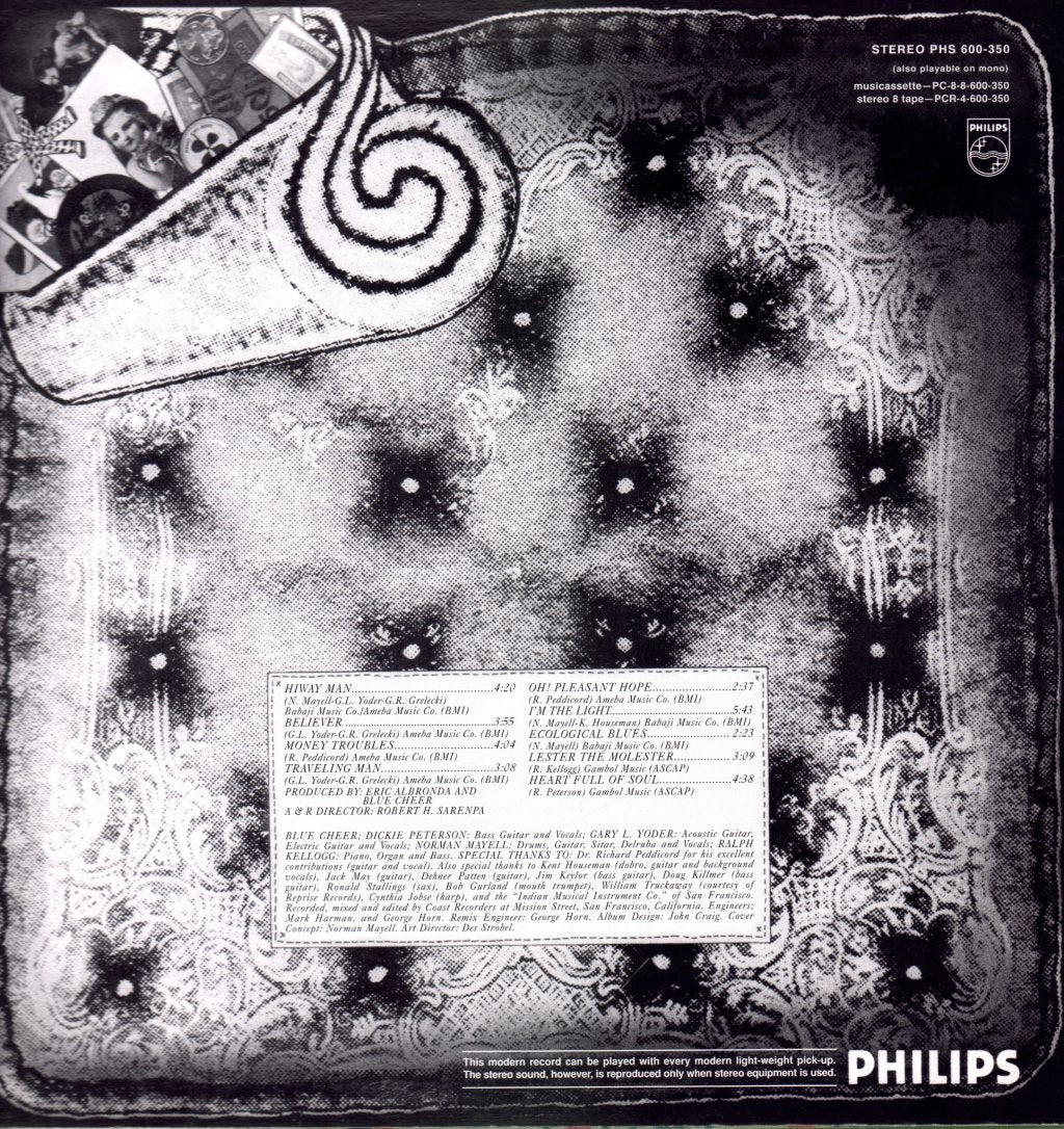 Blue Cheer - Oh! Pleasant Hope - Lp