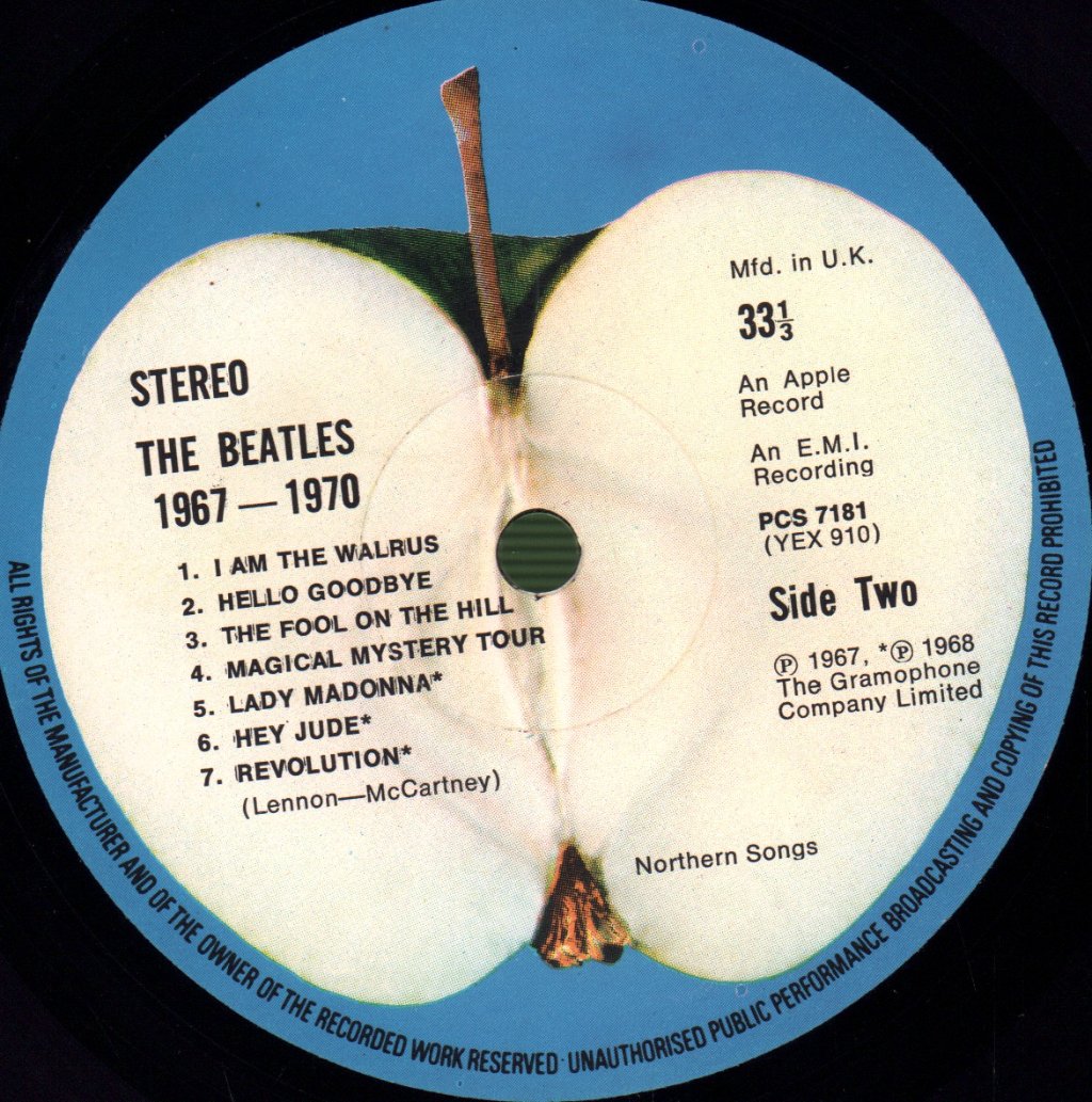 Beatles - 1967-1970 - Double Lp