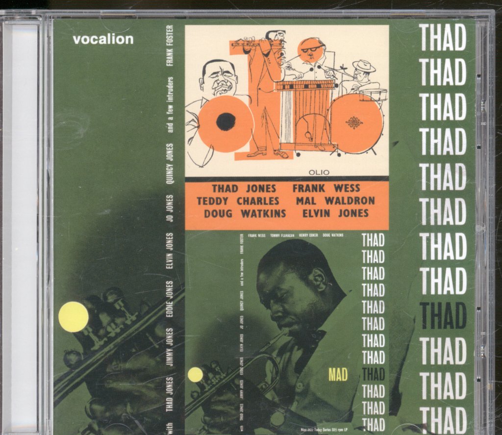 Thad Jones And His Ensemble - Mad Thad & Olio - Cd
