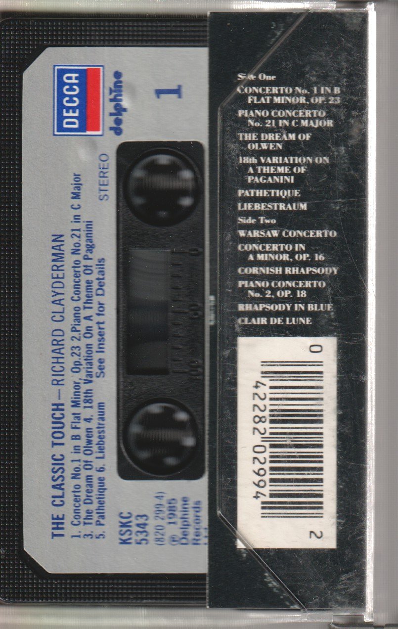 Richard Clayderman - Classic Touch - Cassette