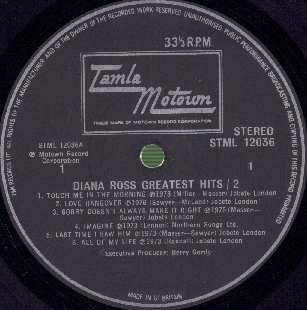 Diana Ross - Greatest Hits 2 - Lp