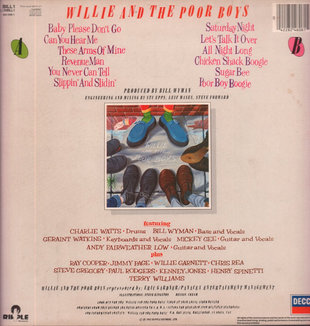 Willie And The Poor Boys - Willie And The Poor Boys - Lp