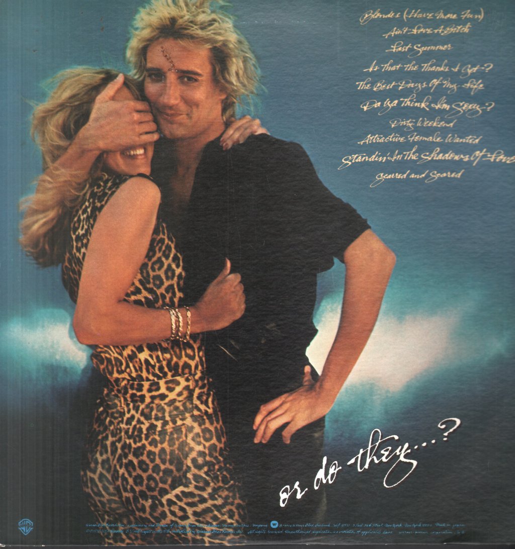 Rod Stewart - Blondes Have More Fun - Lp