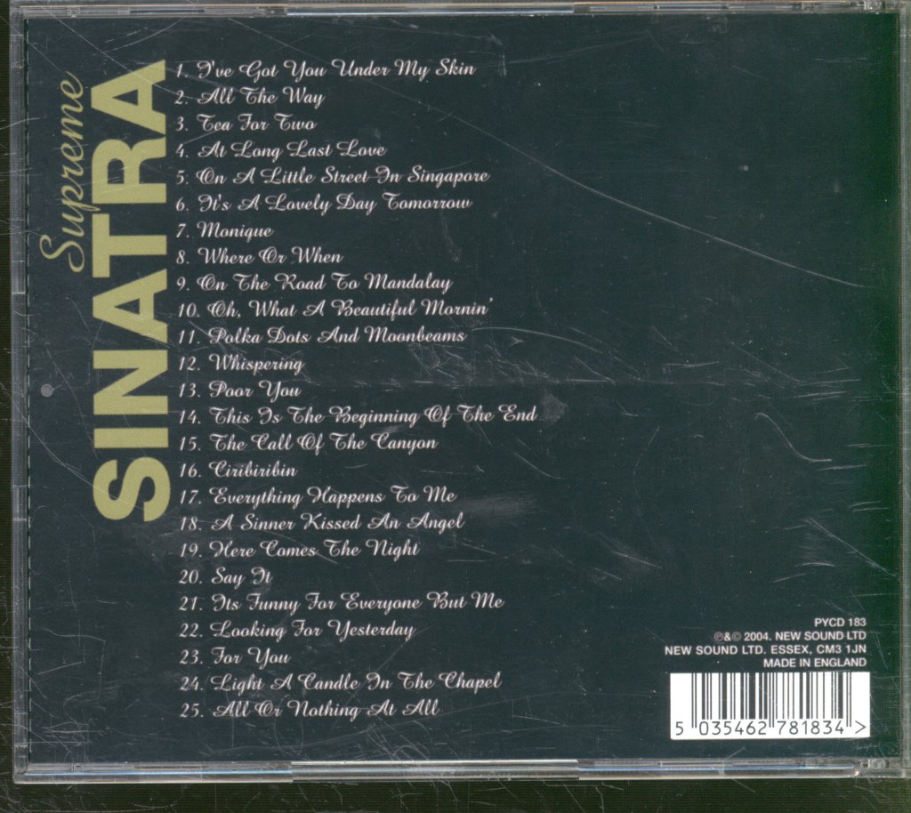 Frank Sinatra - Supreme Sinatra - Cd