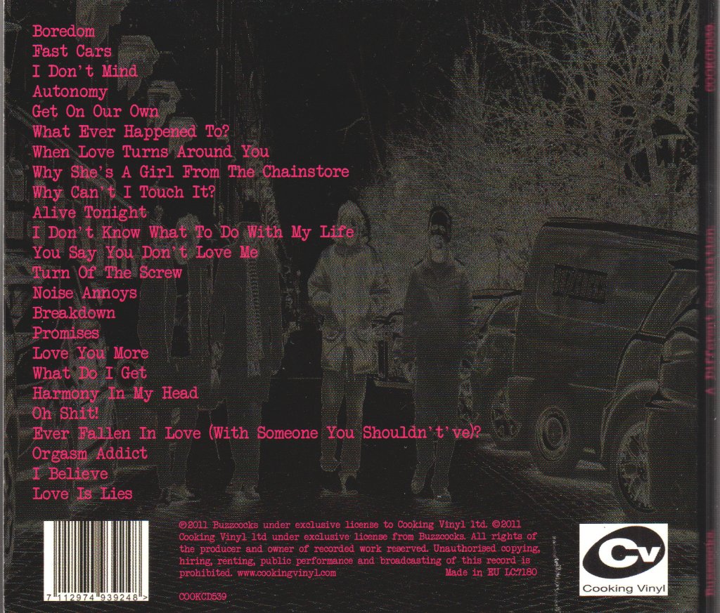 Buzzcocks - A Different Compilation - Cd