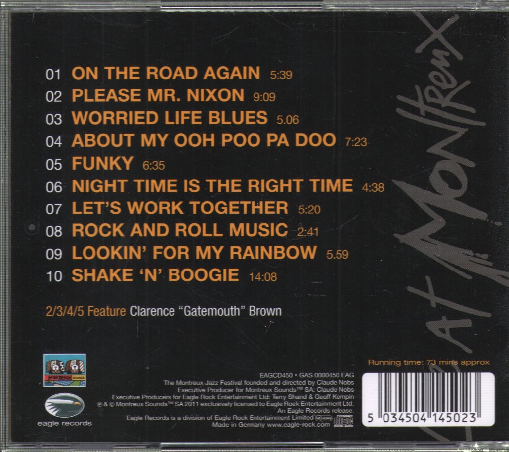 Canned Heat - Live At Montreux 1973 - Cd