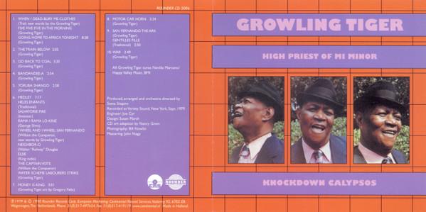 Growling Tiger - Knockdown Calypsos - Cd
