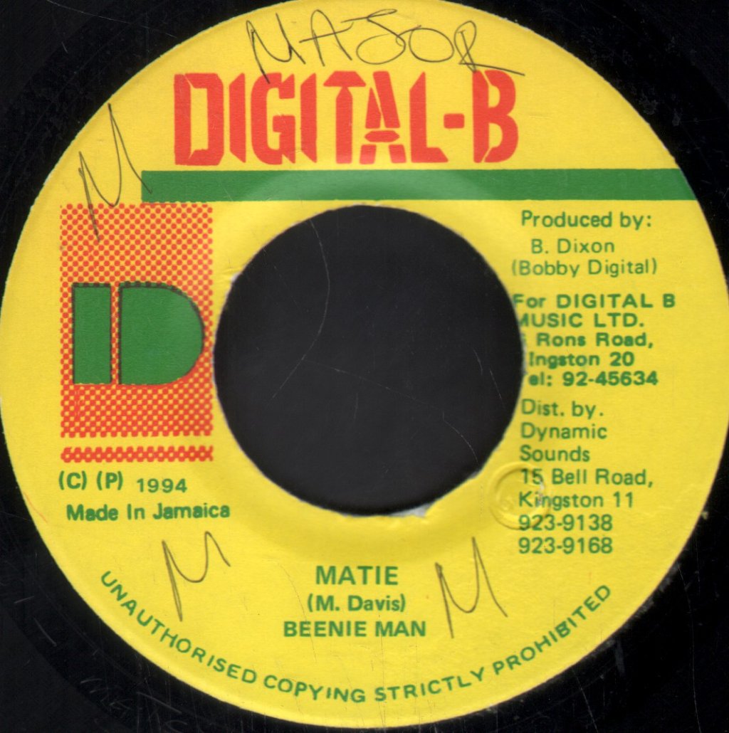Beenie Man - Matie - 7 Inch