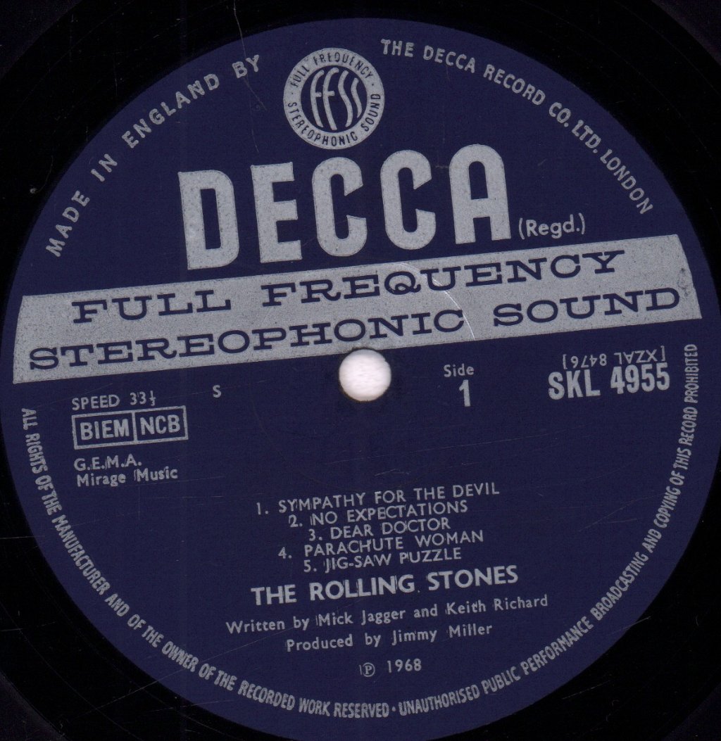 Rolling Stones - Beggars Banquet - Lp