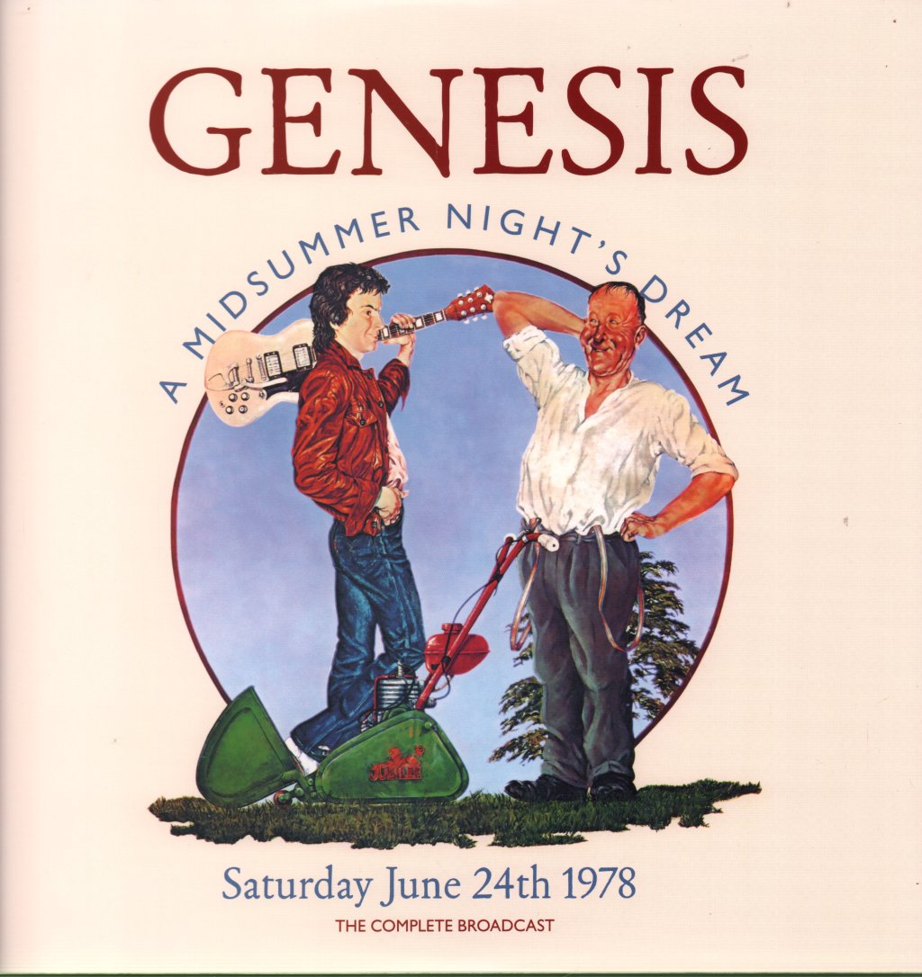 Genesis - A Midsummer Night's Dream - Saturday June 24th 1978 - Double Lp