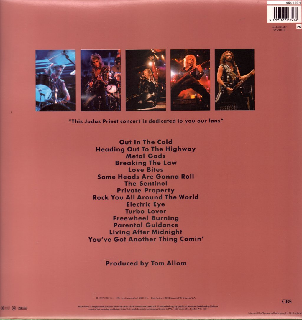 Judas Priest - Priest...live - Double Lp