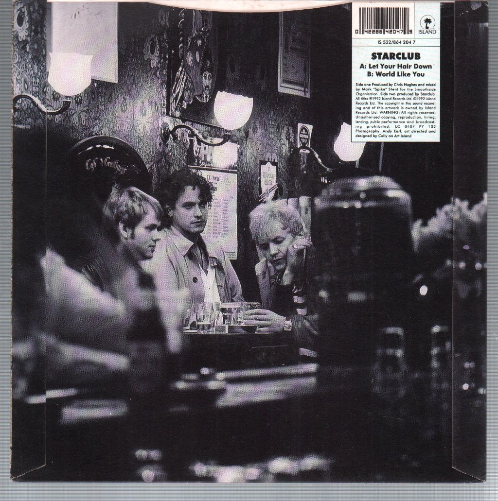 Starclub - Let Your Hair Down - 7 Inch