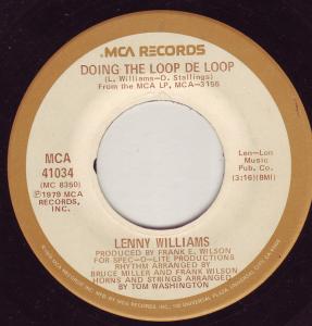 Lenny Williams - Doing The Loop De Loop - 7 Inch