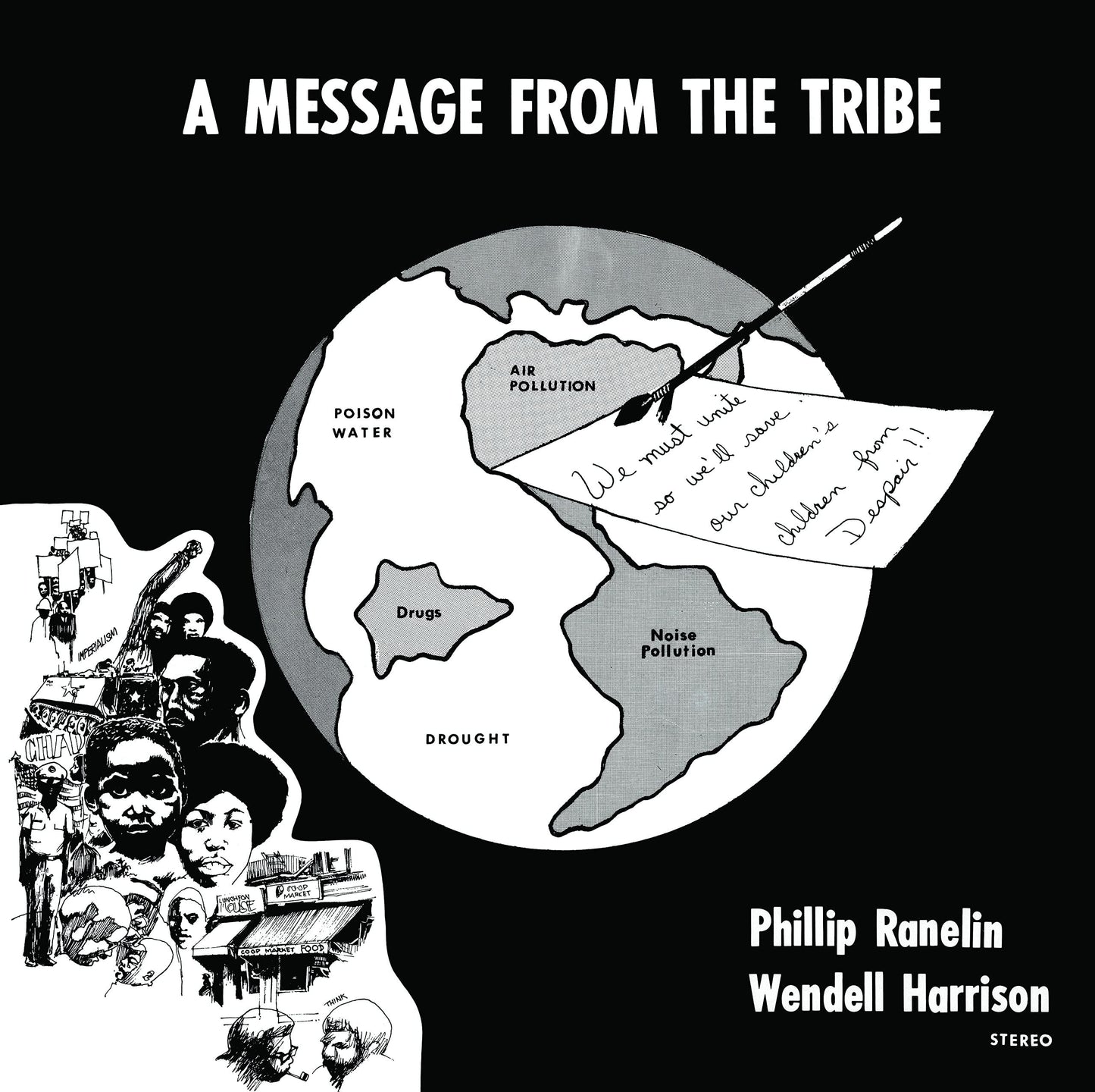 Phillip Ranelin & Wendell Harrison - Message From the Tribe - Lp