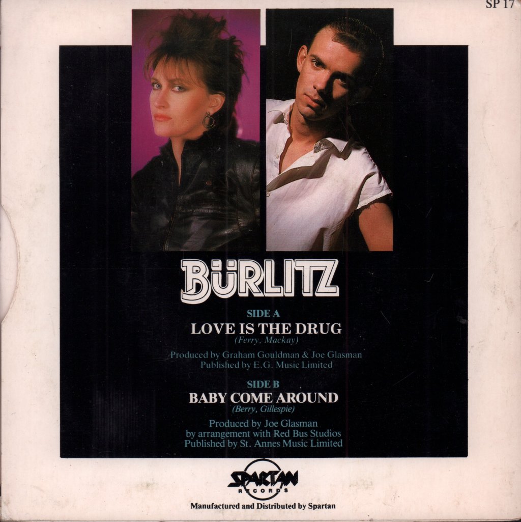 Burlitz - Love Is The Drug - 7 Inch