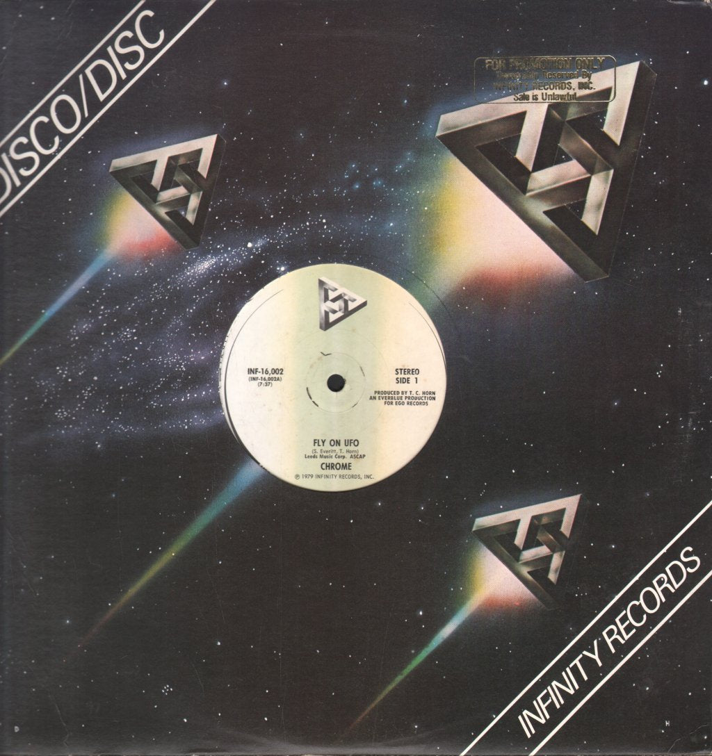 Chrome (Dance) - Fly On Ufo - 12 Inch