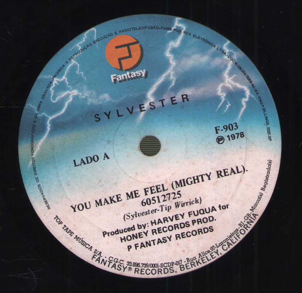 Sylvester - You Make Me Feel (Mighty Real) - 7 Inch