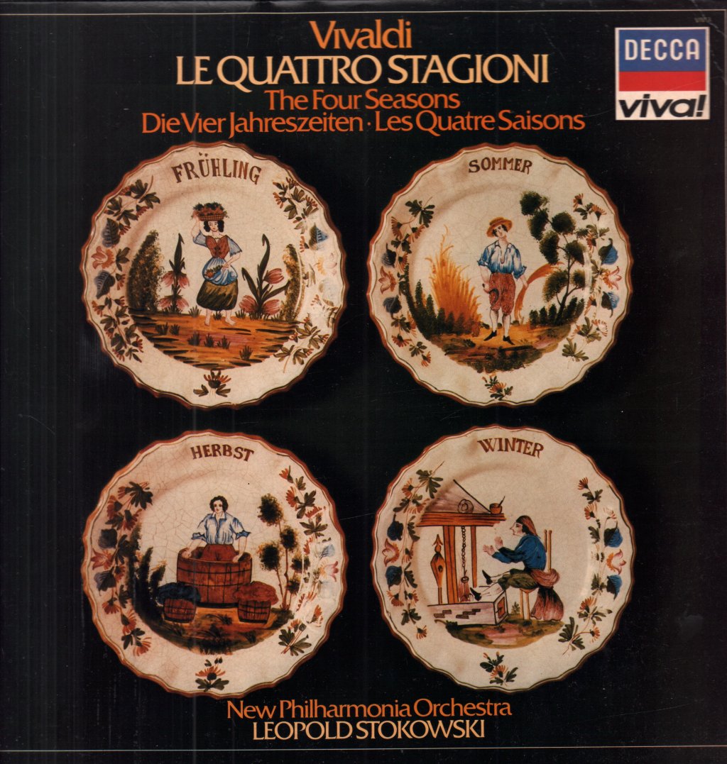 Leopold Stokowski - vivaldi Le Quattro Stagioni - Lp