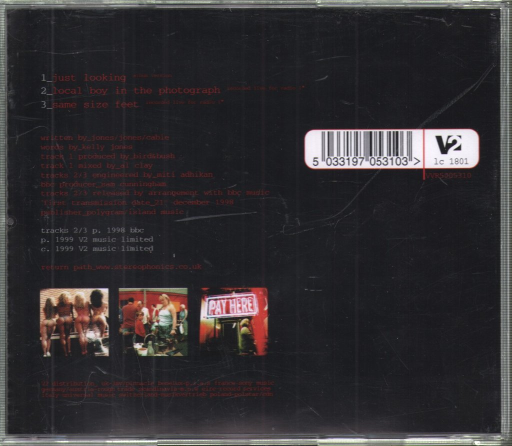 Stereophonics - Just Looking - Cd