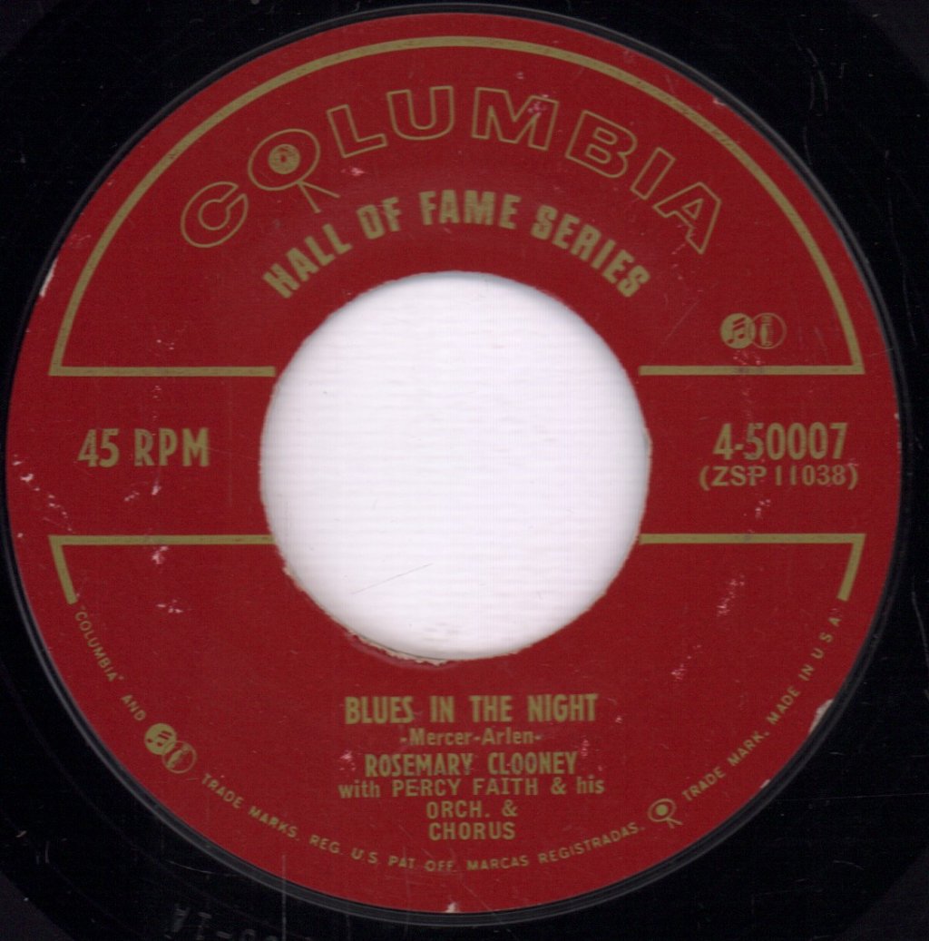 Rosemary Clooney - Blues In The Night / Come On-a My House - 7 Inch