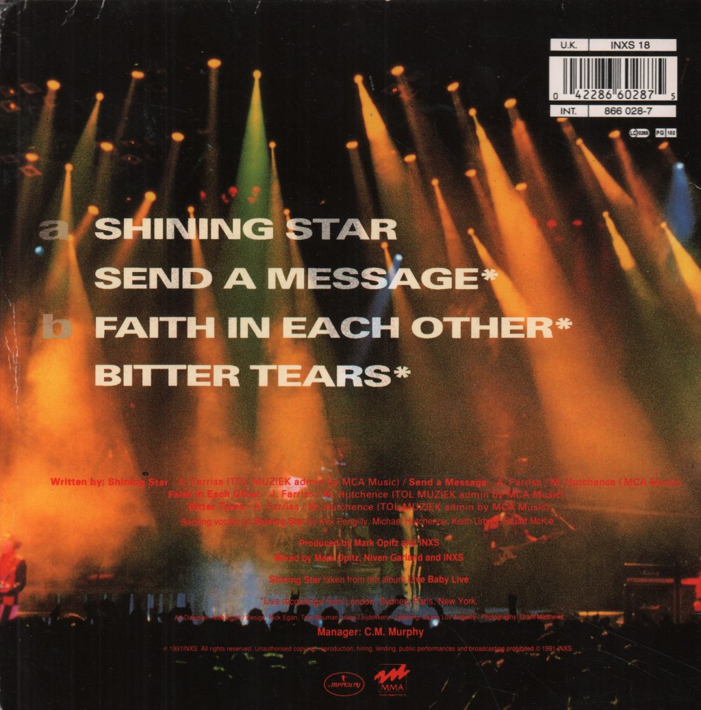 INXS - Shining Star - 7 Inch