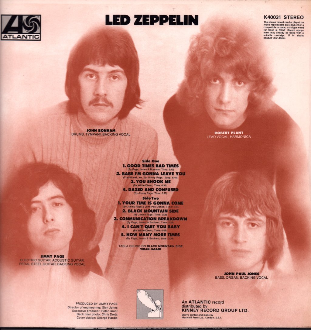 Led Zeppelin - Led Zeppelin - Lp