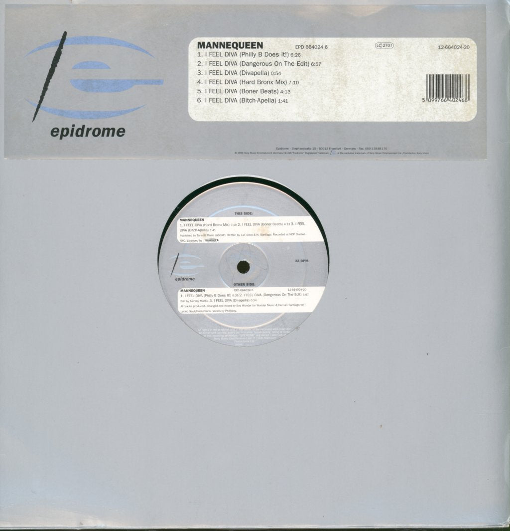Mannequeen - I Feel Diva - 12 Inch