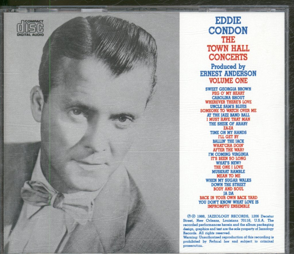 Eddie Condon - Town Hall Concerts - Double Cd