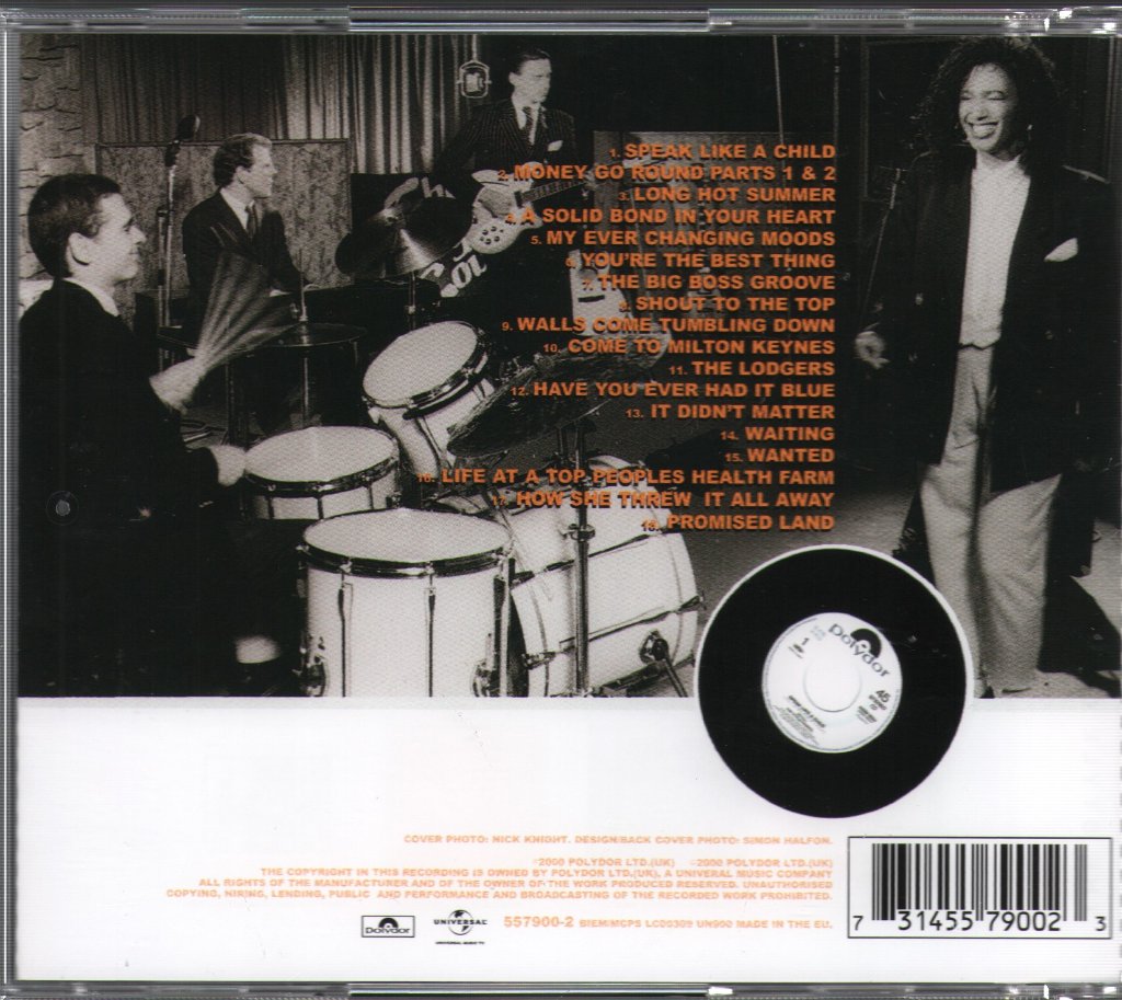 Style Council - Greatest Hits - Cd
