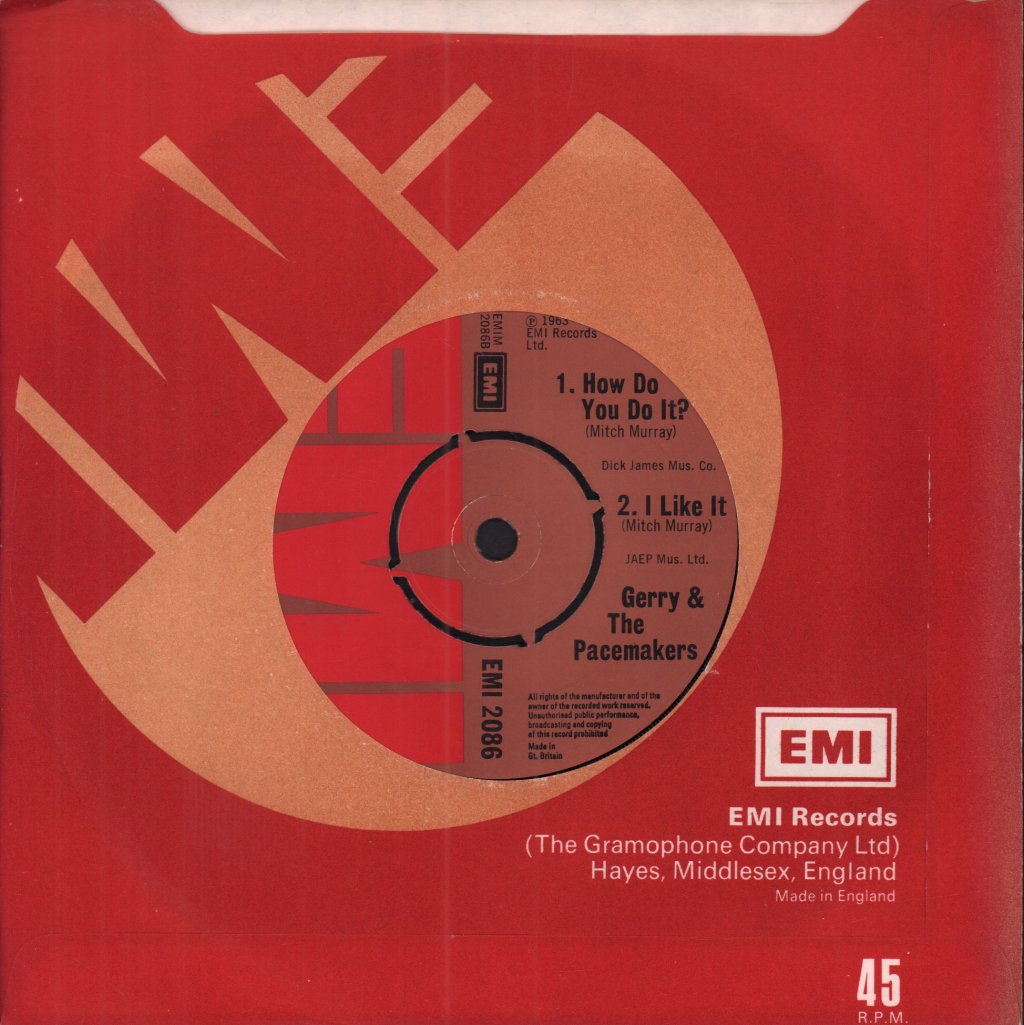 Gerry And The Pacemakers - You'll Never Walk Alone - 7 Inch