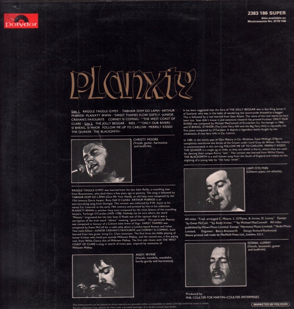 Planxty - Planxty - Lp