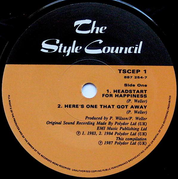 Style Council - Café Bleu - 7 Inch
