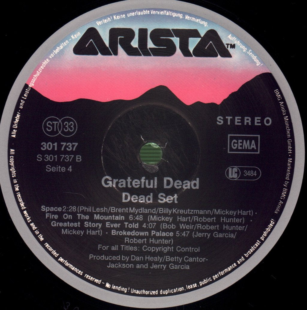 Grateful Dead - Dead Set - Double Lp